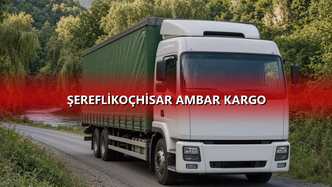 Şereflikoçhisar Ambar Kargo